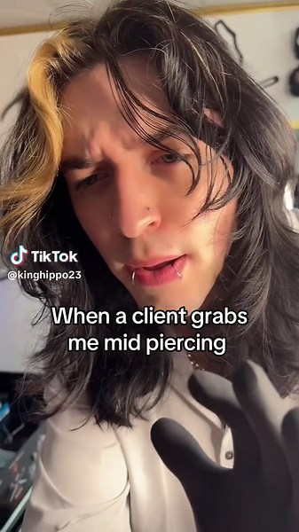 Like miss girl who you looking at??? #piercings #truestory #piercingtok #grabit #utah
