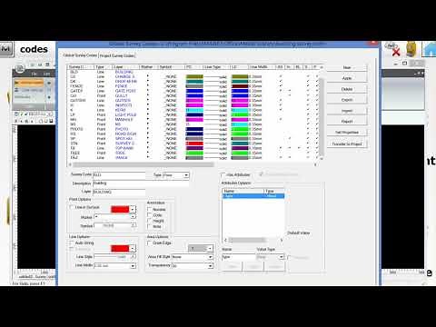 Topcon Training - MAGNET Office - Transferring a code library to MAGNET Field