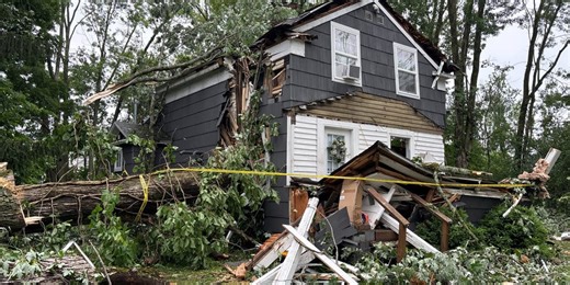6-year-old twins among 3 killed by EF-1 tornado in central New York