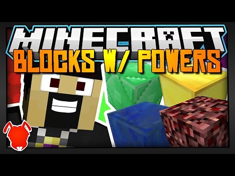 Minecraft | BLOCKS w/ SUPERPOWERS! | One Command Block!