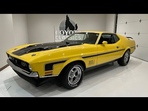 1971 Mustang Mach 1 Review & Test- Drive