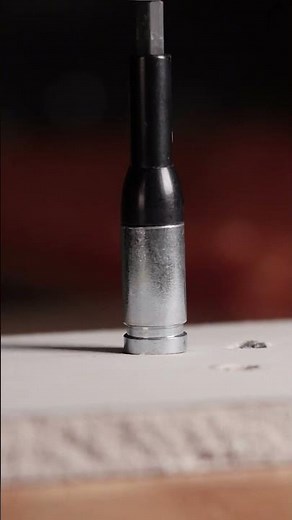 When the drywall screw seats and your dimpler ratchets out…