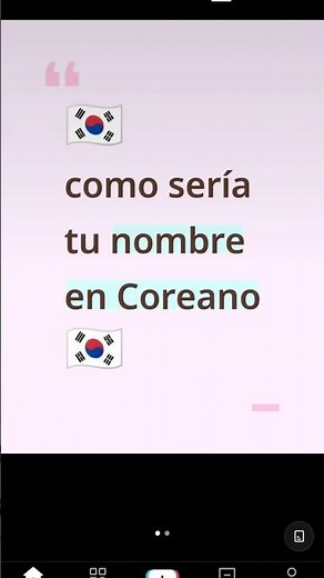 cómo escribir tu nombre en coreano 🇰🇷💗