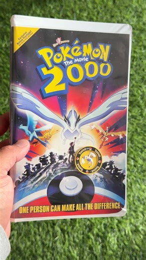 Pokemon The Movie 2000 VHS ‼️
