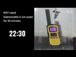 RETEVIS RB48 Plus is designed for harsh environments