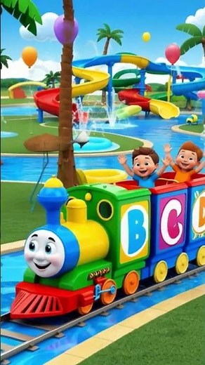 Train Fun for Kids Learn Vehicles with Happy Music #kidsfun