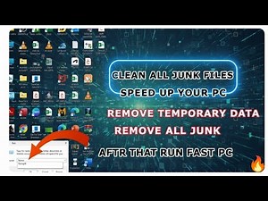 🖥️ how to delete junk files from your computer and boost speed instantly Windows 10+11 New Updates