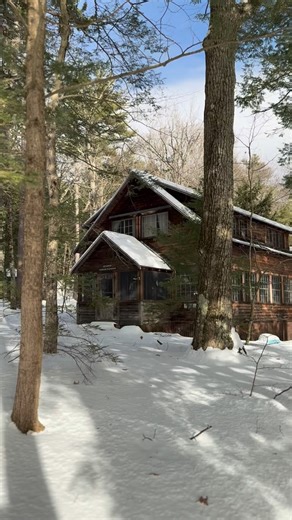 Rockywold Deephaven Camps on Instagram: "❄️ Winter Wonderland at RDC ❄️ Snow-covered cottages, quiet paths blanketed in white, and Squam Lake nearly frozen in winter beauty. While the Camp is closed for the season, we’re enjoying the peaceful magic winter brings and look forward to welcoming you back when warmer days return. ❄️ #rdcsquam #rockywolddeephaven #rockywolddeephavencamps #squamlake #lakesregionnh #lakesregion #winterwonderland"