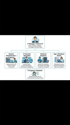 IT Team Structure Explained | Roles & Responsibilities in IT Department