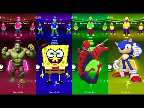 Hulk vs SpongeBob vs SpiderMan vs Sonic 🎮🔥 Epic Music Battle 2025
