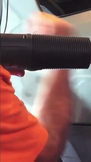 Paintless Dent Repair Using a Heat Gun and a Can of Compressed Gas Duster