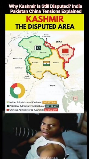 Kashmir Dispute Explained 2026 | India vs Pakistan vs China Border Map Breakdown #indiadisputes #map