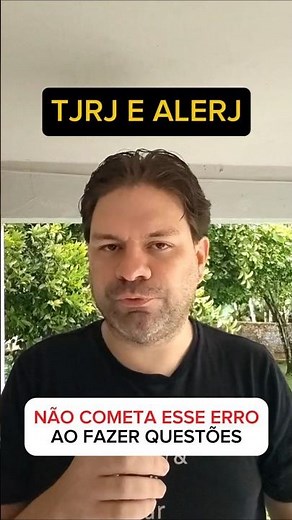 TJRJ AND ALERJ: THE MISTAKE WHEN ASKING QUESTIONS