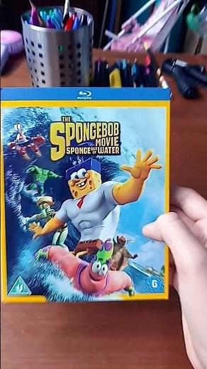 The Spongebob Movie: Sponge out of Water Quick Blu-ray Unboxing #spongebob #bluray