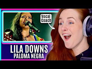 Vocal Coach Analyses Lila Downs - Paloma Negra | Mexican Ranchera Powerhouse