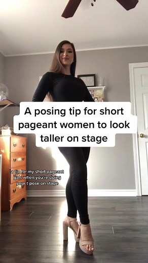 As a 5’2 pageant gal, I had to learn all of the tips and tricks, so that I could not only stand out in my interview performance, but stand out on stage, even if I was the shortest competitor. Practice this tip in your next runway practice session if you want to win the crown! #pageantcontent #pageantprep #pageantwalk #pageantrunway #pageantrunwaycoach #pageantwalkpractice #pageantwalkcheck #pageantwalkchallenge #pasarela #pasarelatiktok #pageanttiktok #pageantcoachoftiktok #winthecrown #pageantt