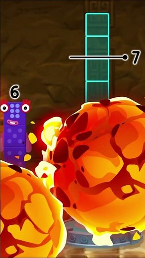 Numberblocks Learn To Make Lava World Magic Run | Numberblocks World