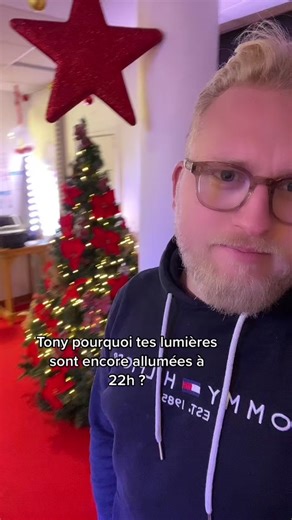 Festive Christmas Decorations in a Commercial Space