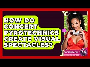 How Do Concert Pyrotechnics Create Visual Spectacles? - Pop Princess Fans