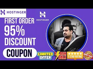 First Order Hostinger Discount Coupon with 95% Cyber Week Sale [Dec 2025]