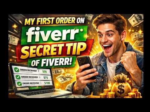 How I Got My First Fiverr Order FAST (Secret Method Revealed)