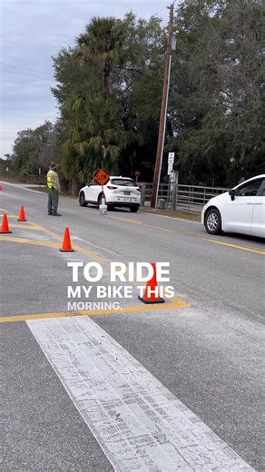 File under: Another adventure researched but not fully comprehended until I got there Last month when I realized Blue Spring State Park was fully booked for camping, I knew the best way to ensure getting into the park was to arrive early and by bike. It may have been too cold for me on two wheels when I set out at 7:15 this morning, but the smartest thing I did was load up my bike and drive to the entrance. I arrived at 7:45 and waited 30 minutes to get in the gate. With my bike, I was able to e