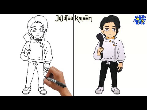 How to Draw Yuta Okkotsu Full Body || Jujutsu Kaisen