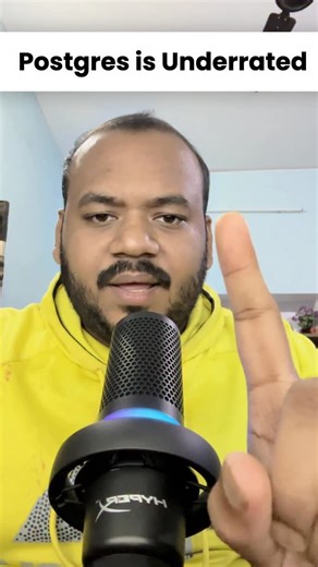 Shubham Kumar on Instagram: "Postgres is more powerful than most developers realize. It handles full-text search, geospatial queries (PostGIS), JSON documents, analytics with BRIN indexes, and multiple indexing strategies — all without spinning up additional systems. Before adding new tech to your stack, always ask: Can Postgres already do this? #postgres #databaseengineering #systemdesign #softwareengineering #backend #techreels #developers #scalability #techindia #seniorengineer #techtok"