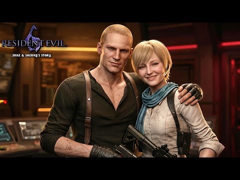 Resident Evil 6 - Best Of Jake Muller & Sherry Birkin Scenes (Game Movie)