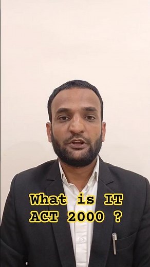 Cyber Law | What is Information Technology Act 2000 | Adv Aseem Shaikh