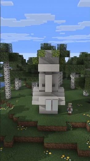 Minecraft Roman Villager Tutorial | Caesar Statue Build