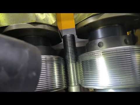 thread rolling machine can process rod diameter from 5mm-100mm
