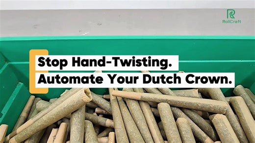 Stop Hand-Twisting: RollCraft ATC Pre-Roll Closing Machine