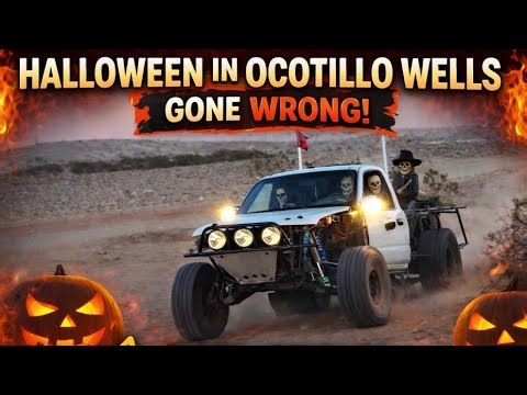 SOCAL PRE RUNNER Desert trip OCOTILLO WELLS Halloween 2025