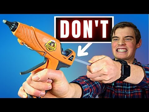 How to Unjam Your Hot Glue Gun Without Taking it Apart! (5 Methods)
