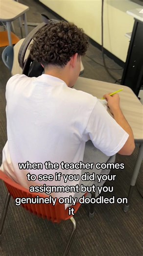 The Struggle of Doodling in Class