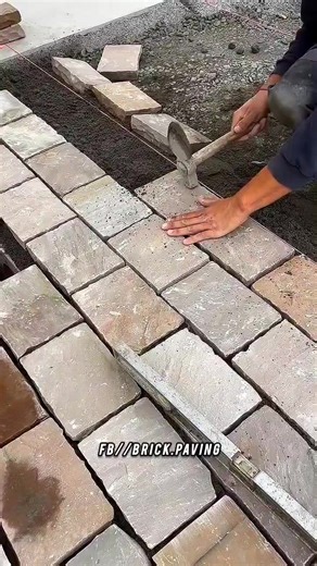 52K views · 131 reactions | Smooth and perfect paving. ️✨ Watch till end  #RoadPaving #PavingWork #AsphaltPaving #ConstructionReels #SatisfyingConstruction #ReelsTrending #ViralVideo #ReelsViral #TrendingReels #WatchTillEnd #ForYou #FYP #ExplorePage #SatisfyingVideos #MustWatch #fypviralシ #fypシ #fypageシ | Brick Paving | Facebook