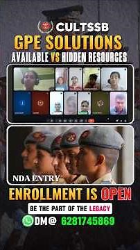 How to write GPE Solution? SSB Interview | CULTSSB