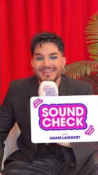 PSA: don't ask Adam Lambert to do early mornings!😂
