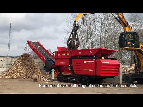 HAMMEL Vorbrecher 850 DK - Kabeltrommeln/ primary shredder - Cable drums