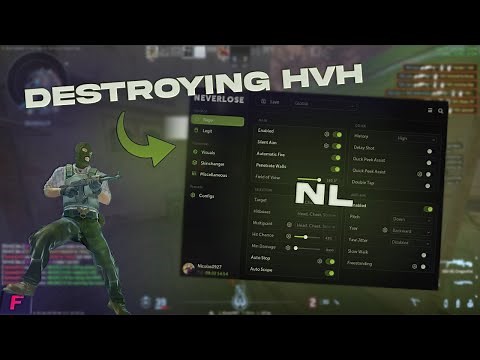 Neverlose Destroying Servers | CS2 HvH Highlights