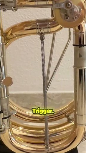 What does the trigger on the tenor horn do?