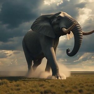 Epic Dinosaur vs Elephant Showdown | Cinematic Prehistoric vs Modern Giant in Realism