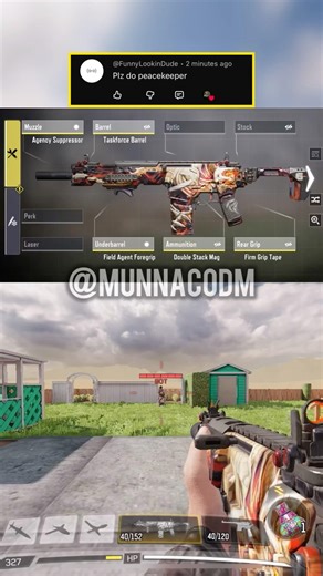 Best Peacekeeper MK2 Loadout For MP Season 3 in Cod mobile🔥#shorts #codmbr #codmiphone
