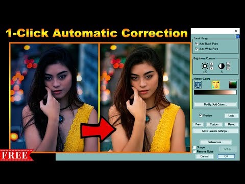 1-Click Automatic Color Correction l iCorrect Portrait V3 Photoshop Plugin l Plugin for Photoshop