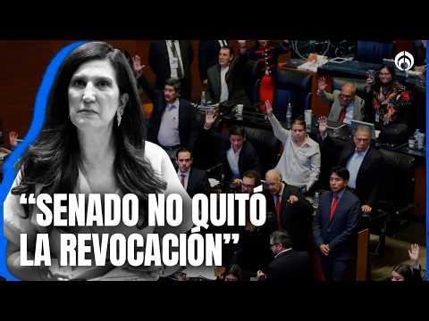 Kenia López Rabadán points out error in ‘plan B’: “It’s a legislative blunder”