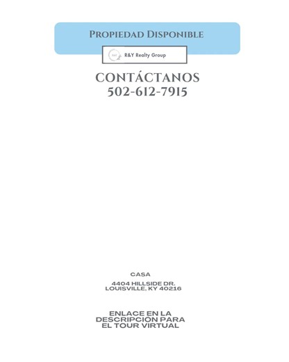 Entra a 4404 Hillside Dr. y descubre esta casa de nueva construcción a través de nuestro tour virtual. Conoce sus acabados modernos, diseño espacioso y todo lo que la hace lista para mudarse — directamente desde tu pantalla. 🎥 Tour Virtual: https://kuula.co/share/collection/7Hf6Y?logo=0&info=1&fs=1&vr=1&sd=1&thumbs=1 Para más detalles o para agendar un recorrido en persona, contáctanos o visita el enlace en nuestra biografía para conocer todas nuestras propiedades disponibles. #RYRealtyGroup #T