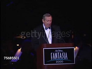 Roy E. Disney opening Speech at the premiere of Fantasia 2000