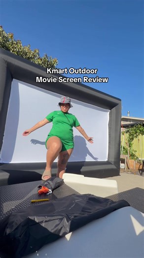 Kmart Outdoor Movie Screen Review: Perfect for Movie Nights