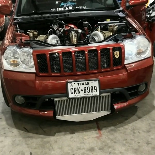 989K views · 25K reactions | Jeep SRT8 Twin Turbo vs Tesla JR Fabrication fb: JR FAbrication ig: @jrfab_btx yt: @JRfabrication #TURBOKING | TURBO KING | Facebook